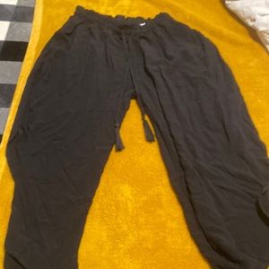 NWT beach pants with leg slit to the thigh